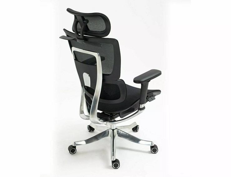 Fotel Biurowy Obrotowy WINNER Lux Czarny/Czarny