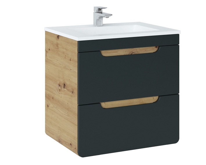 Szafka pod Umywalkę Aruba Cosmos 820 46x60x59 Dąb Craft