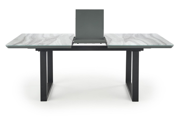 Stół Rozkładany Marley 90x160 Biały/Czarny