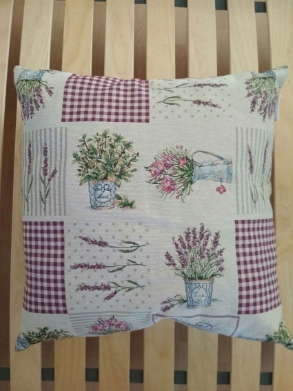 Poduszka Lawenda 45x45