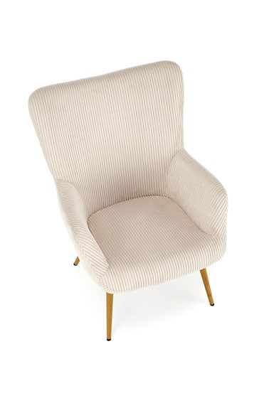 Fotel Wypoczynkowy AMARO Kremowy