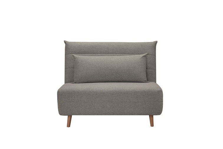 Fotel SPIKE Buk/Szary Tap.137