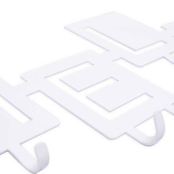 Wieszak Ścienny HELLO Biały