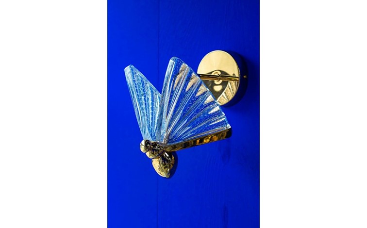 Lampa Ścienna BUTTERFLY M Złoty