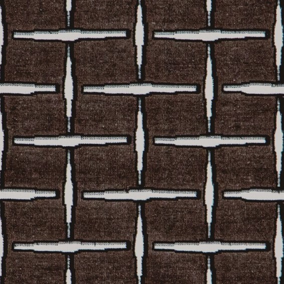 Tkanina Balzac 29 Brązowy (1 mb)