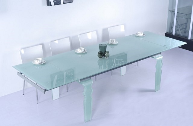 Stół VENDOME OPTI WHITE (200-300)x100 Biały