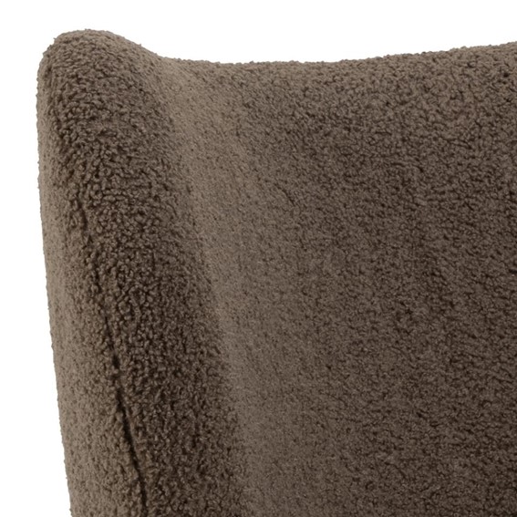 Fotel ELMONT Brązowy