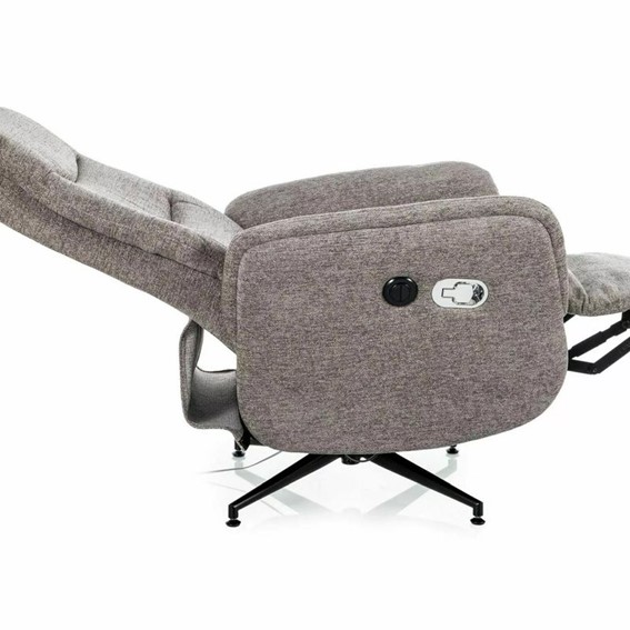 Fotel Rozkładany NESTOR RAVEN Szary