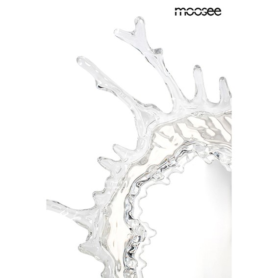 Lampa Ścienna SPLASH M Srebrny/Transparentny