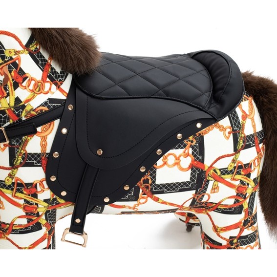 Fotel Dziecięcy HOBBY HORSE PONY Wielokolorowy