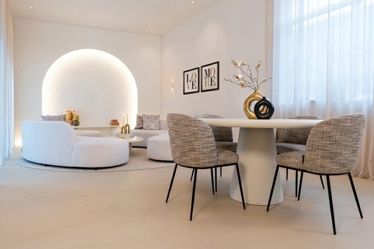 Obraz AMOUR 90x90cm Czarny/Złoty