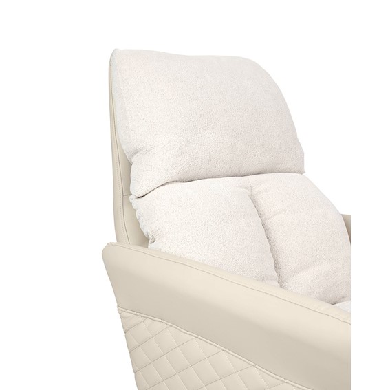 Fotel Obrotowy RELAX Beżowy/Czarny