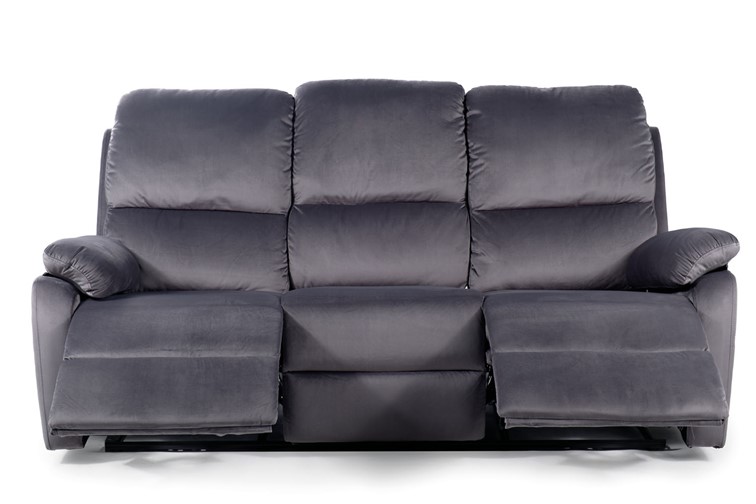 Sofa Rozkładana SPENCER 3 Velvet Szary Bluvel 14