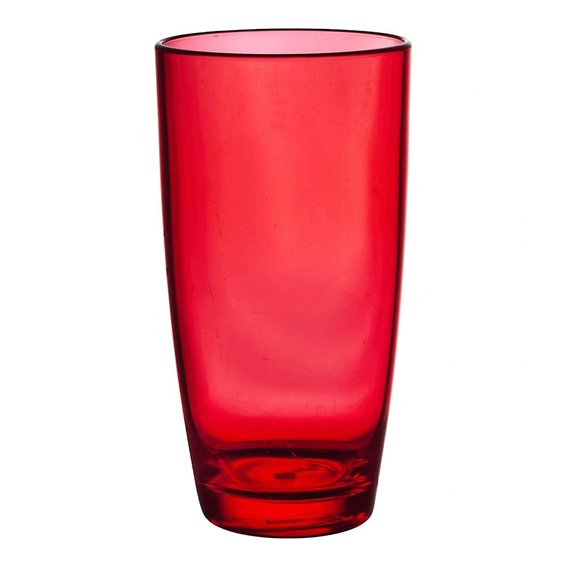Szklanka SKY 490 ml Czerwony