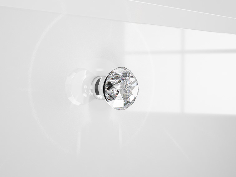 Szafka RTV GLAMOUR 03 Biały