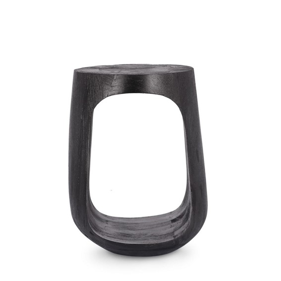 Stolik Kawowy LOPEZ Fi33cm Czarny