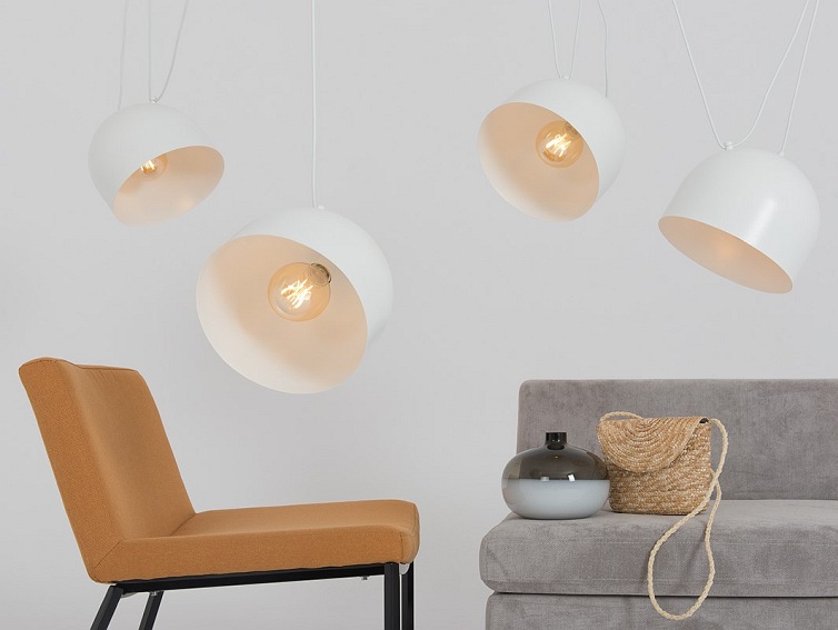 Lampa wisząca POPO L 4 – biały