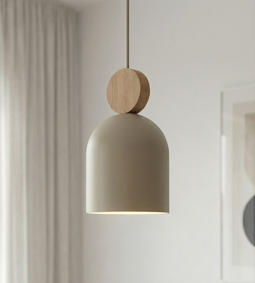 Lampa Wisząca MESI 3 Beżowy