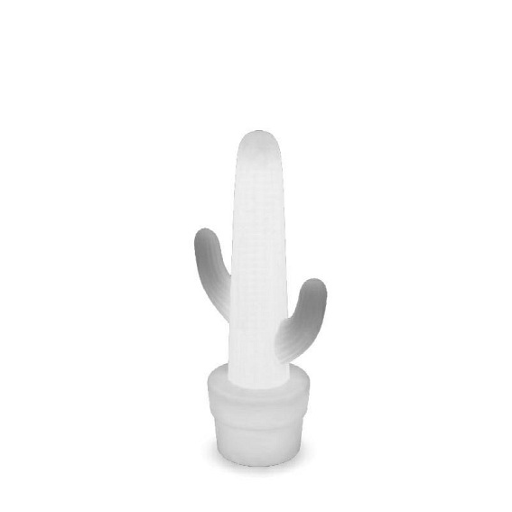 Lampa Ogrodowa Kaktus LED Biały zasil. akumulator