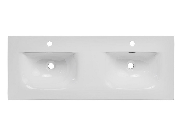 Umywalka Ceramiczna Sky 120 D 46x120 Biały