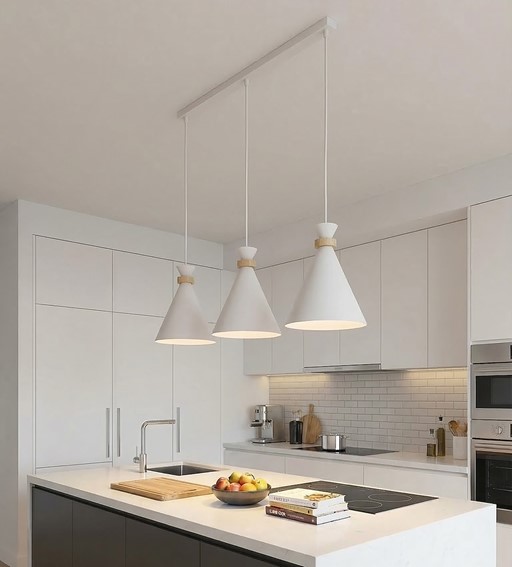 Lampa Wisząca ZERO 3 Biały