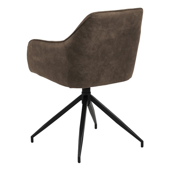 Krzesło Obrotowe BRENDA Brązowy