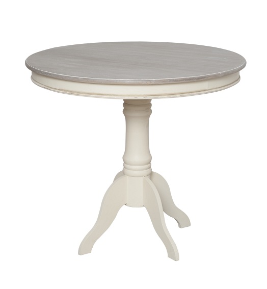 Stół Okrągły Rimini 116 77x90 Kremowy