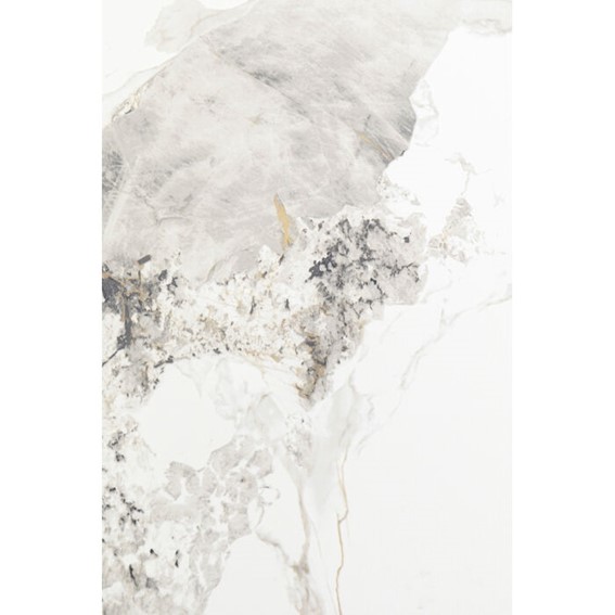 Stolik Kawowy CONO CERAMIC Fi70cm Biały/Brąz