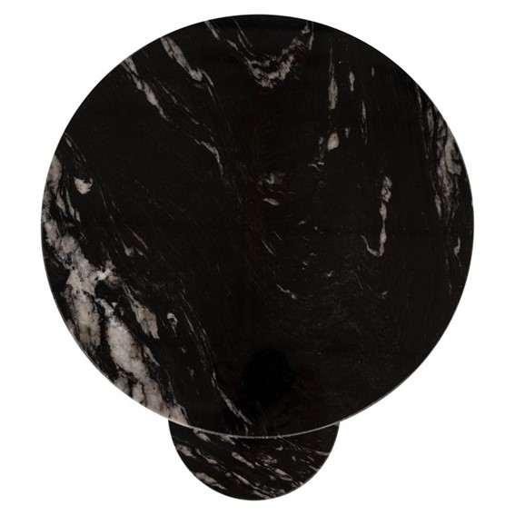 Stolik TIBBY Czarny/Złoty