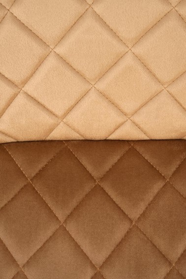Krzesło K525 Velvet Czarny/Beżowy