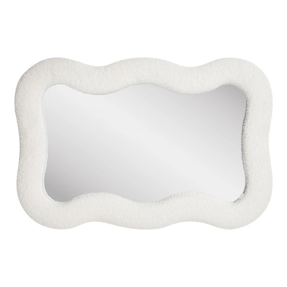 Lustro BOSARO 80x54cm Biały