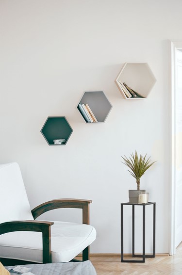 Kwietnik KAJA HOME KS-07 ECO M Czarny