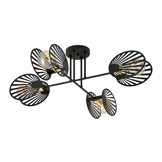 Lampa Sufitowa TALIA 4 Czarny