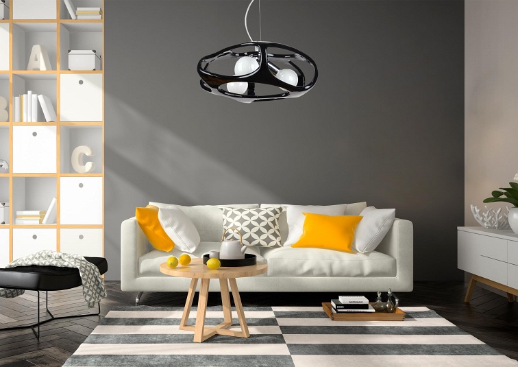 Lampa wisząca Amano czarna