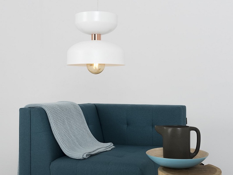 Lampa wisząca WOMAN M – biały