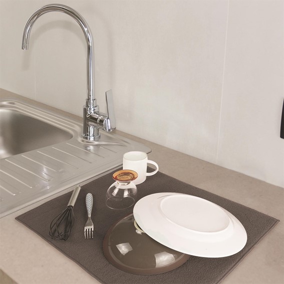 Mata, Ociekacz Do Naczyń Z Mikrofibry Czarny