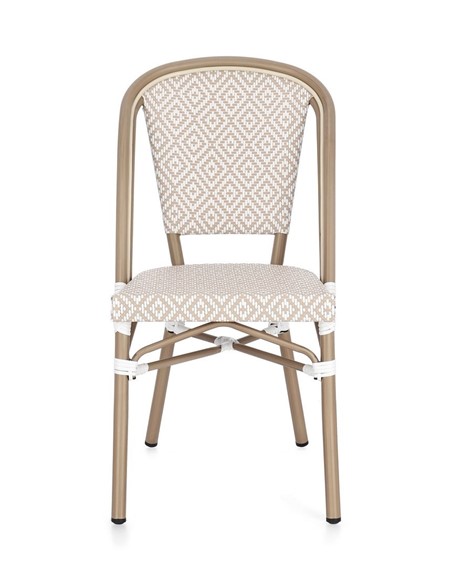 Krzesło Ogrodowe SILVEIRA Beżowy