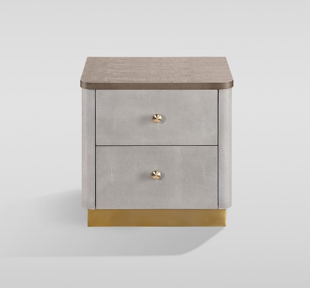 Szafka Nocna STILIG ST891 Beżowy/Szary