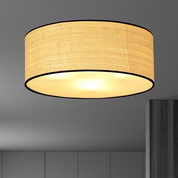 Lampa Wisząca ASTON 3 Naturalny
