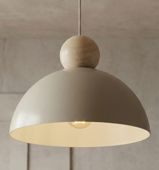 Lampa Wisząca KAKI 1M Beżowy