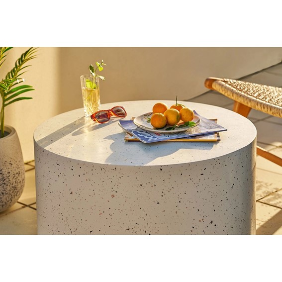 Stolik Kawowy BONN fi70 Beżowy