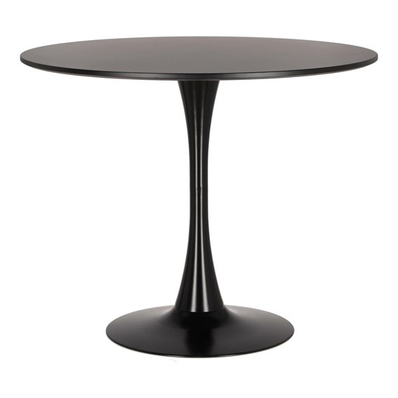 Stół SIMPLET SKINNY Black Fi90cm Czarny