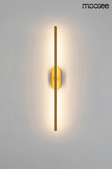 Lampa Ścienna TOBIA Złoty