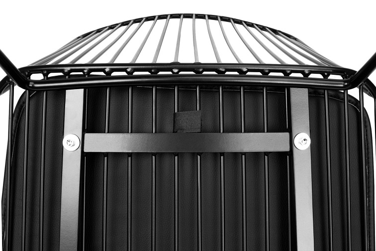 Krzesło Barowe MILES 76cm Czarny