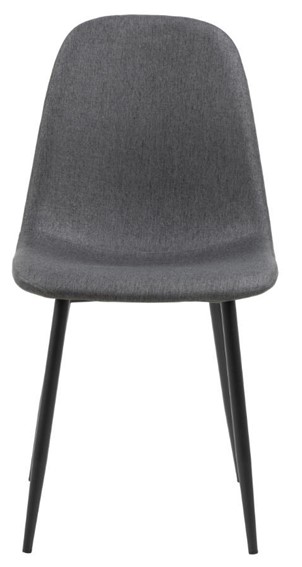 Krzesło CELIA Szary Ciemny/ Czarny