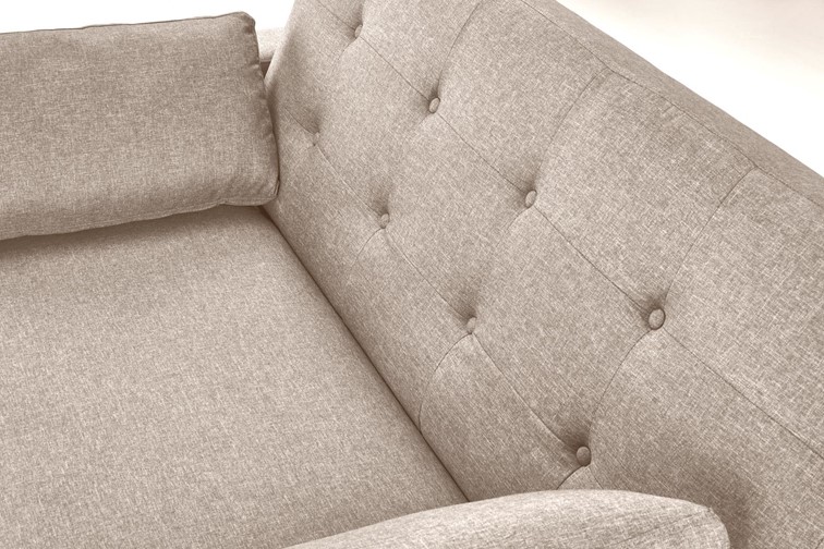 Sofa Rozkładana PAULINIO Beżowa