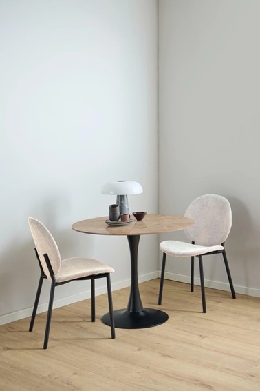 Krzesło CLIFF Beżowy/Czarny