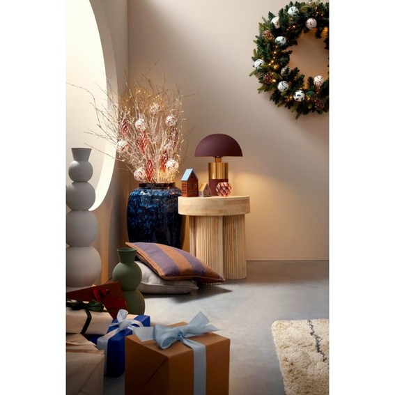 Lampa Stołowa ISHAN Czerwony