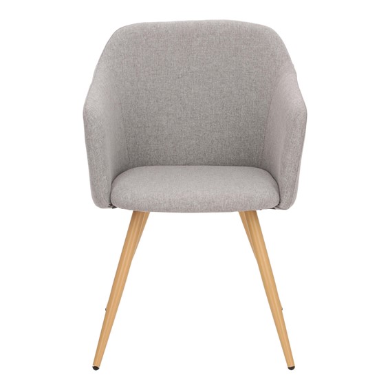 Krzesło MOLTO Szary/Naturalny