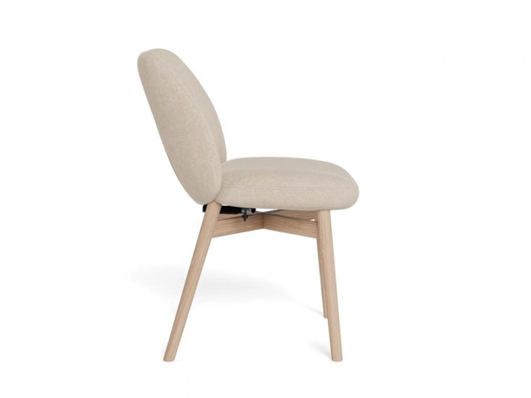 Krzesło JOY Beżowy/Dąb Bielony